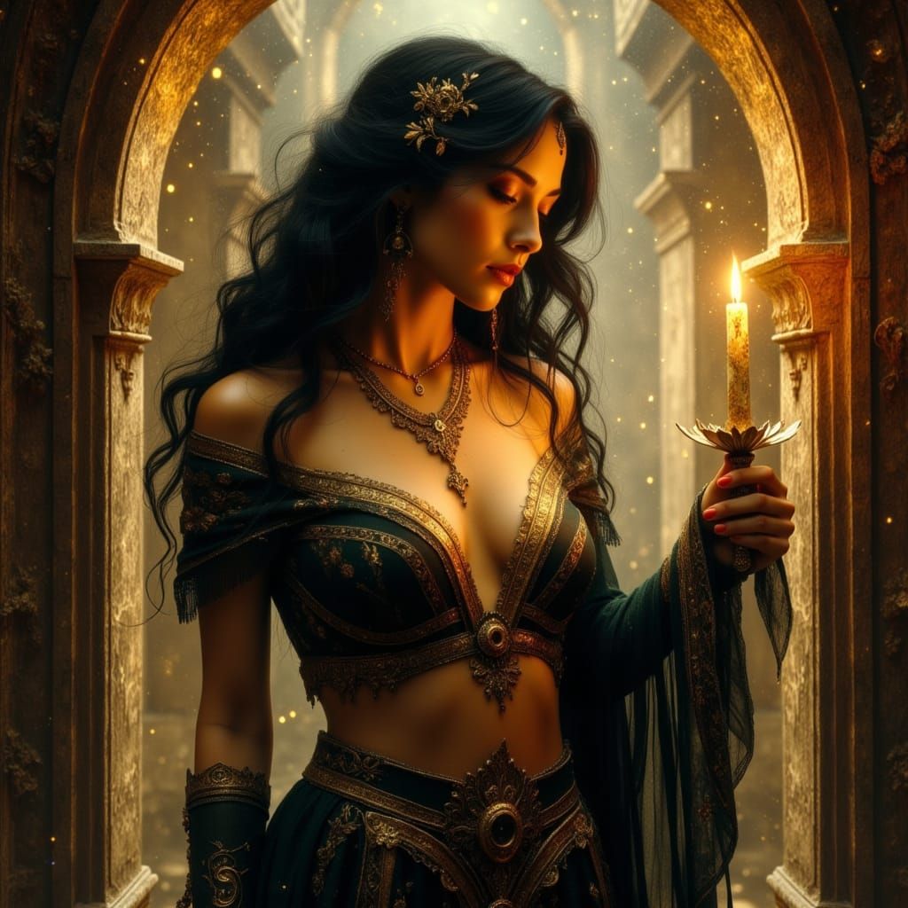 <lora:Glowing runes flux:1.0> <lora:DreamweaverFlux:1.0> <lora:Earth and old pastel:1.0> <lora:Earth and mystic:1.0> Art...