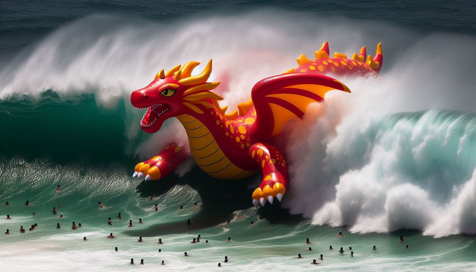 Bodysurfing Dragon