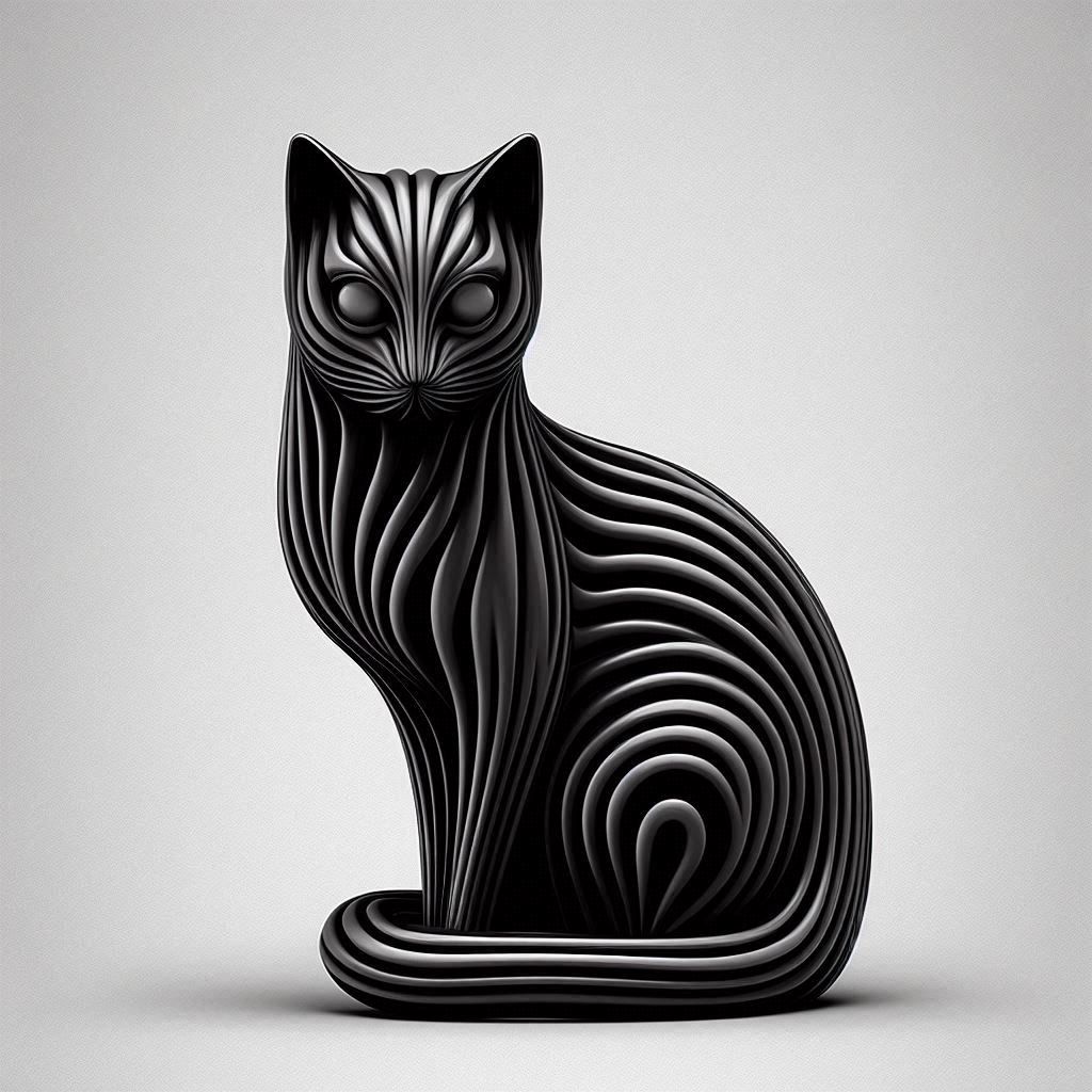 cat statue