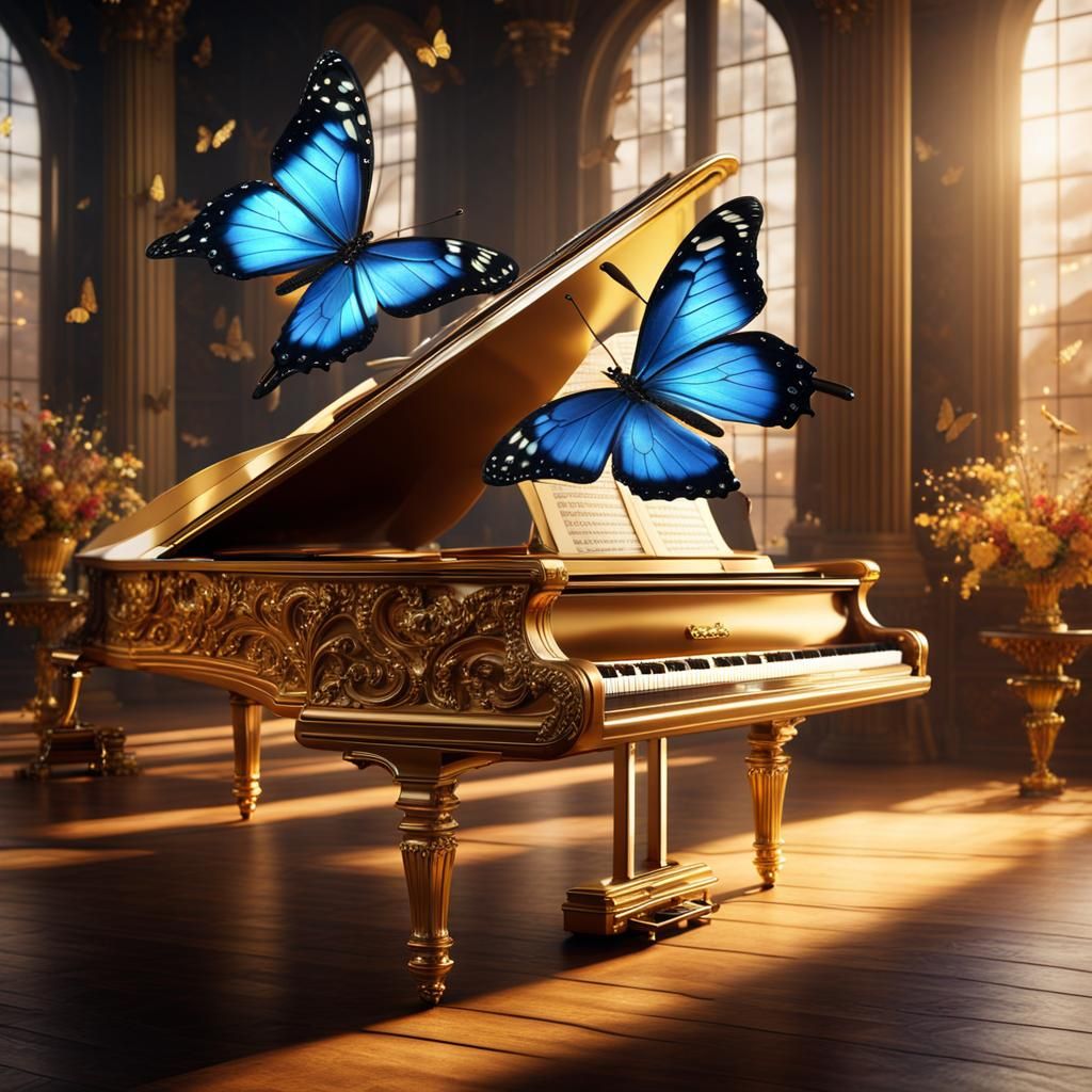 Golden piano 2