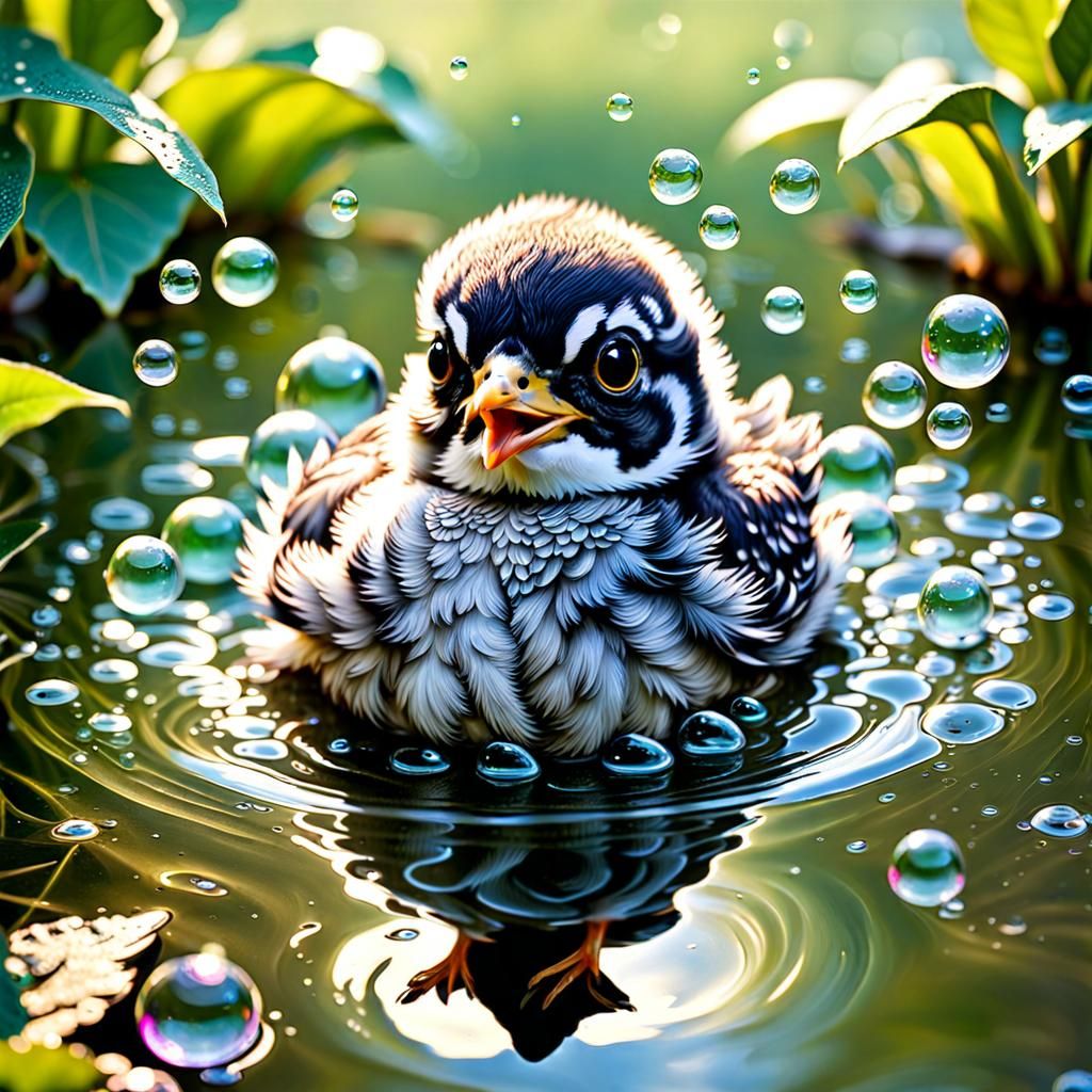 Baby Bird  by @Yulia 