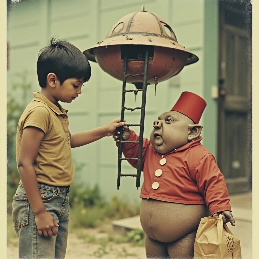 "Nobody ever believed me, but this encounter changed my life..."