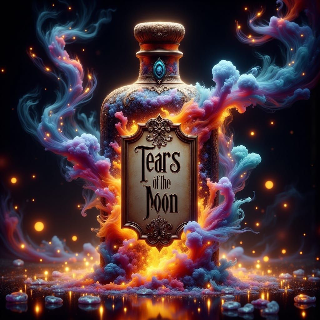 Breaking free from the bottle.   by @KiwiJellyBean