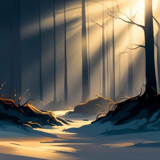 A forest spirit