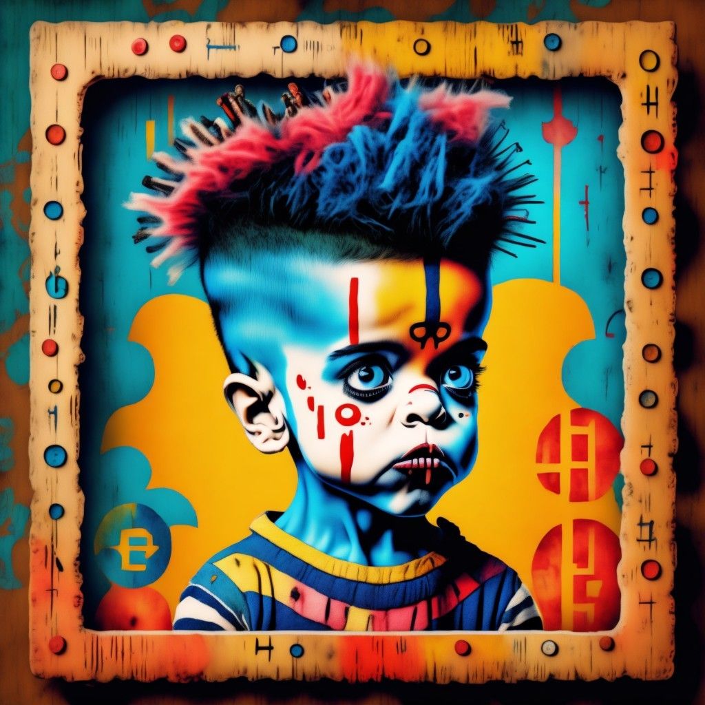 Frankenstein's Childhood: The Flower-Crowned Monster