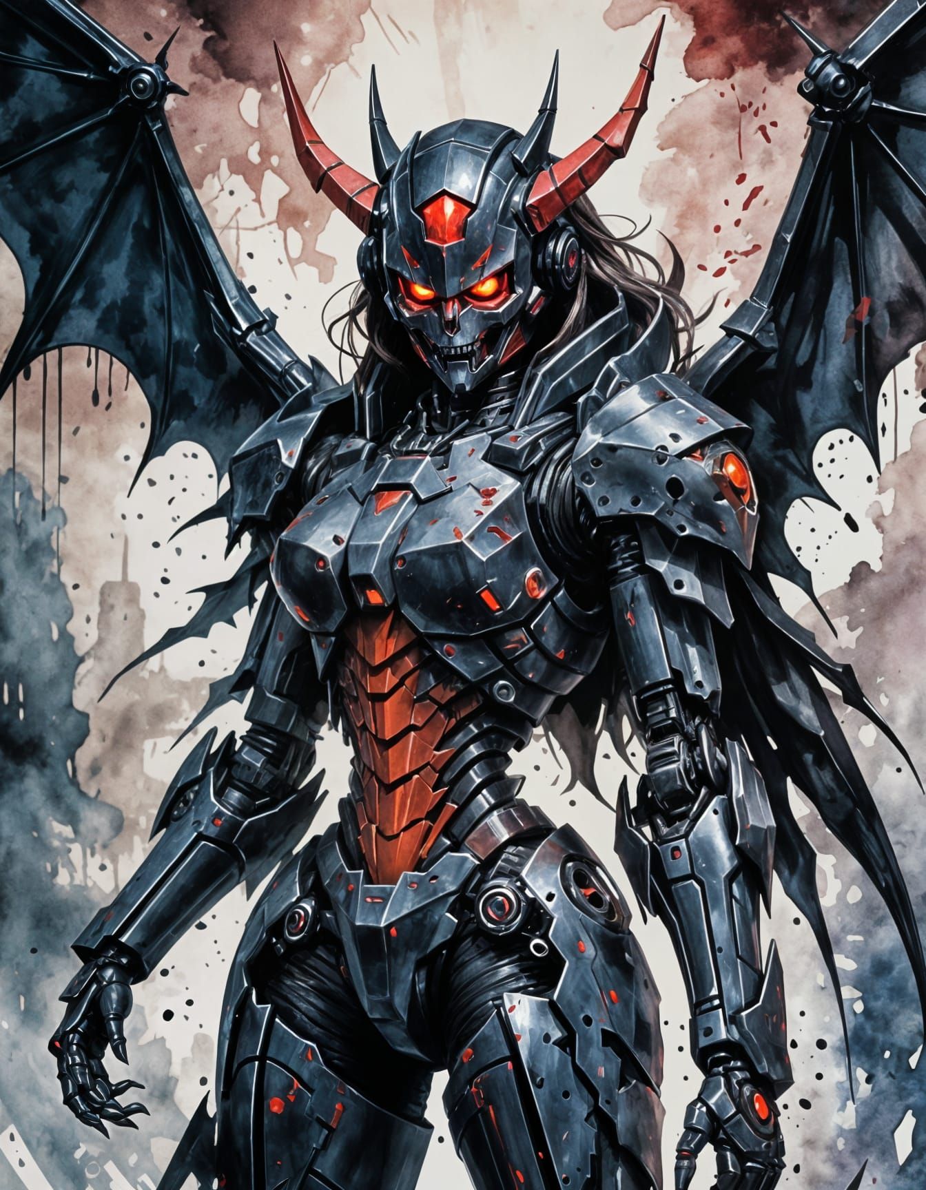 Dark Mewcha  by @Rion November