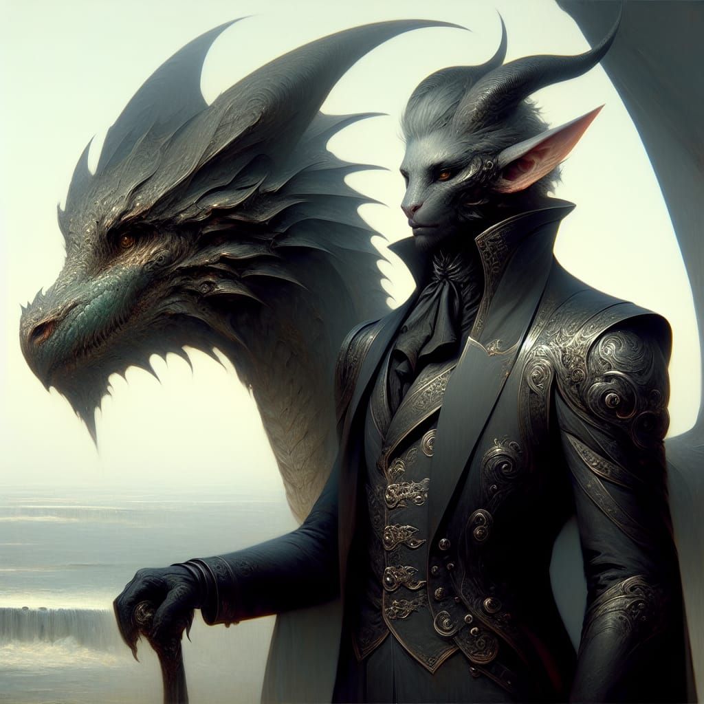 Drow and Dragon