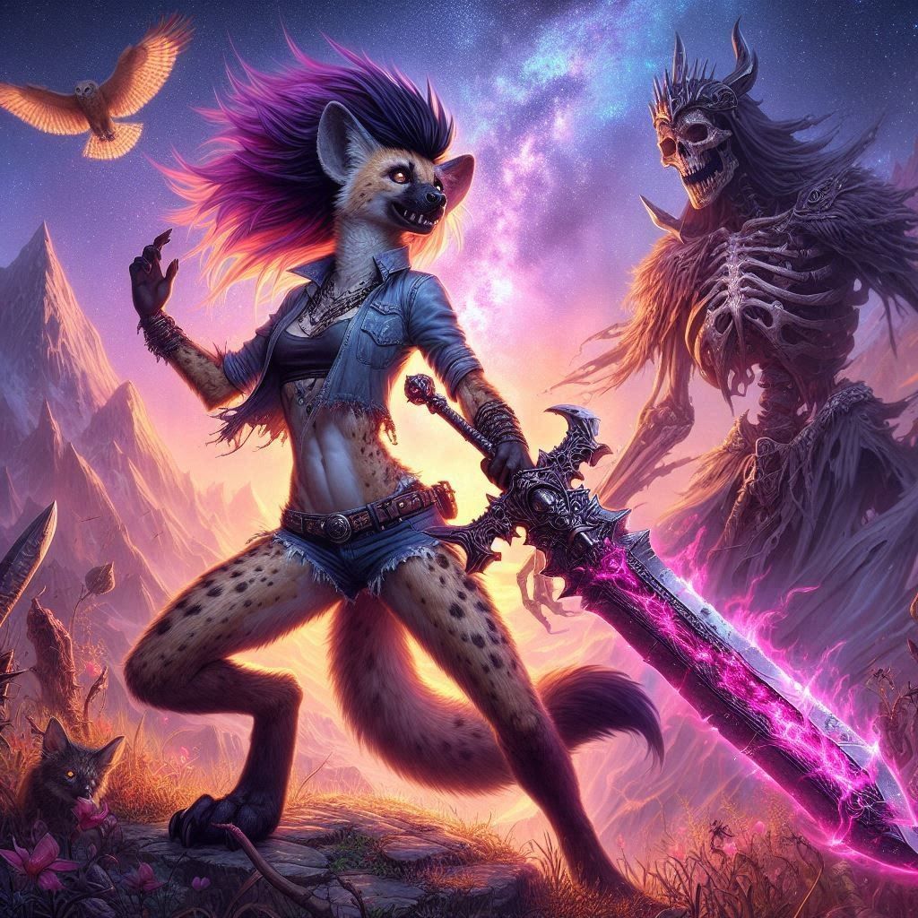 Scuzzy versus the Skeleton God