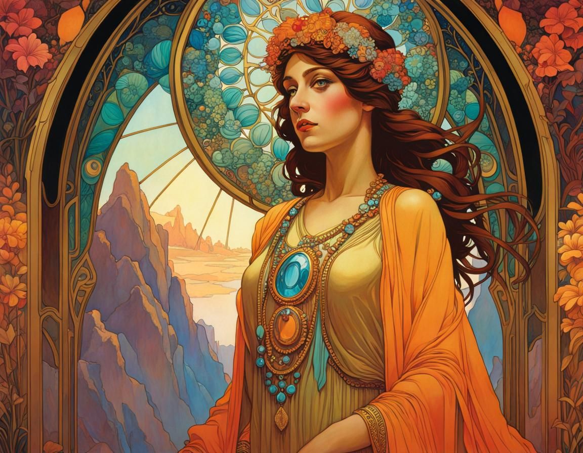 The Queen Looks Out