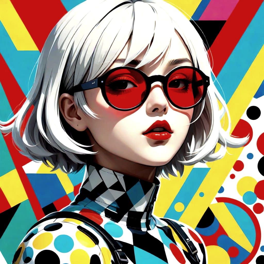 2B with red sunglasses  by @Dream Maker