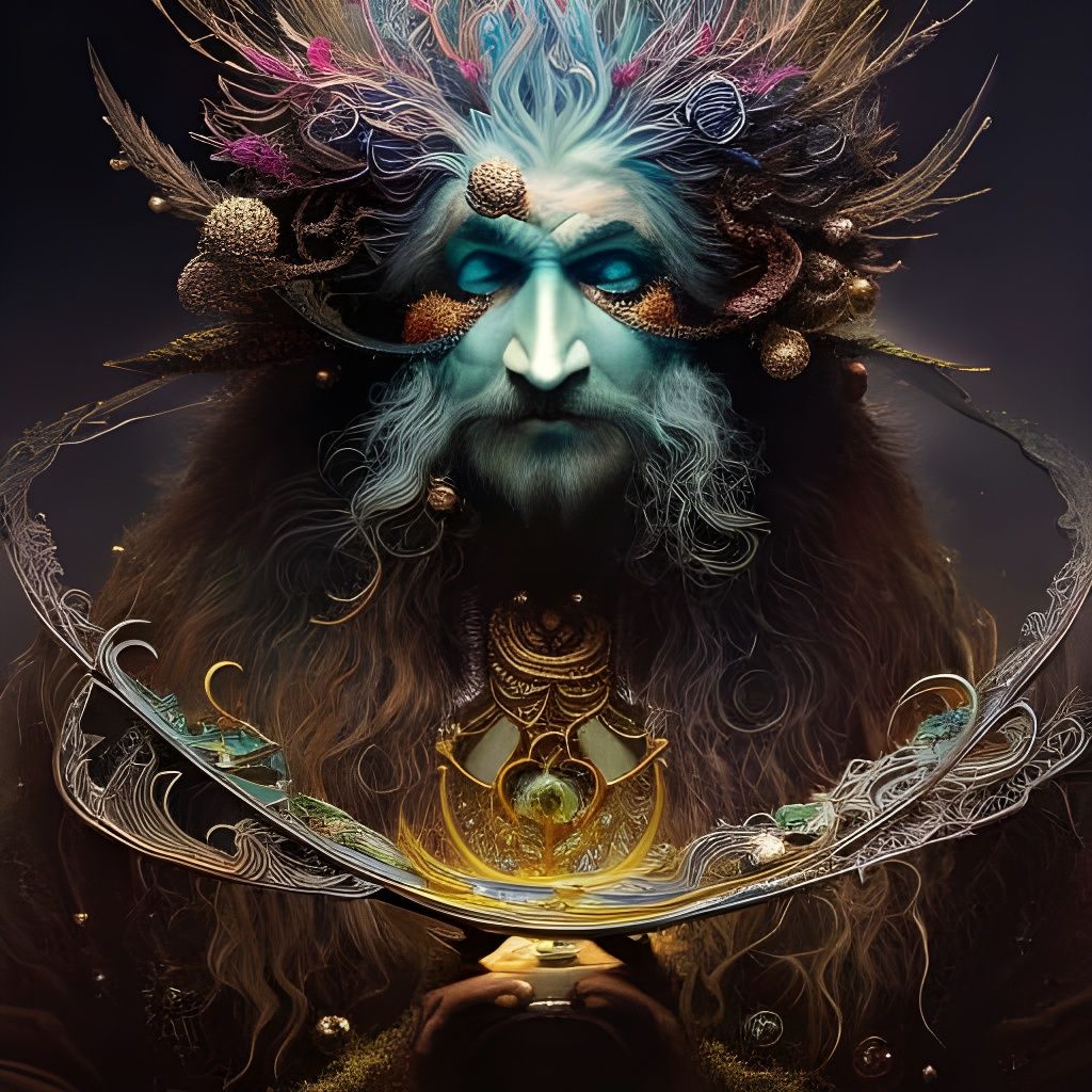 Glaucous Wizard  by @Ignat