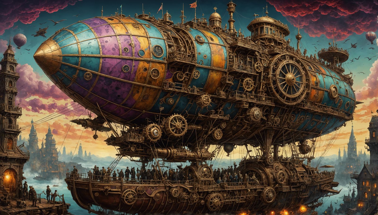 Steampunk Airship