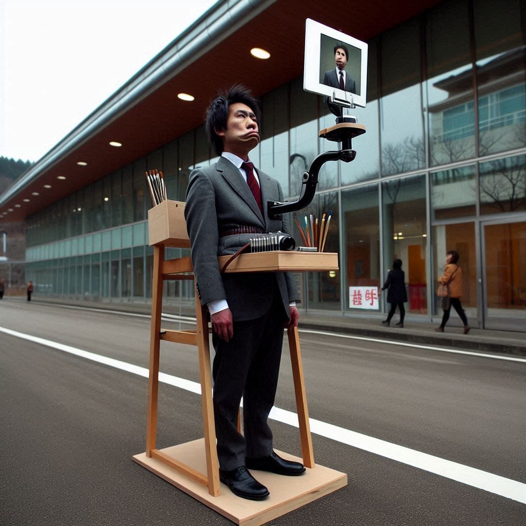 portable self portrait studio