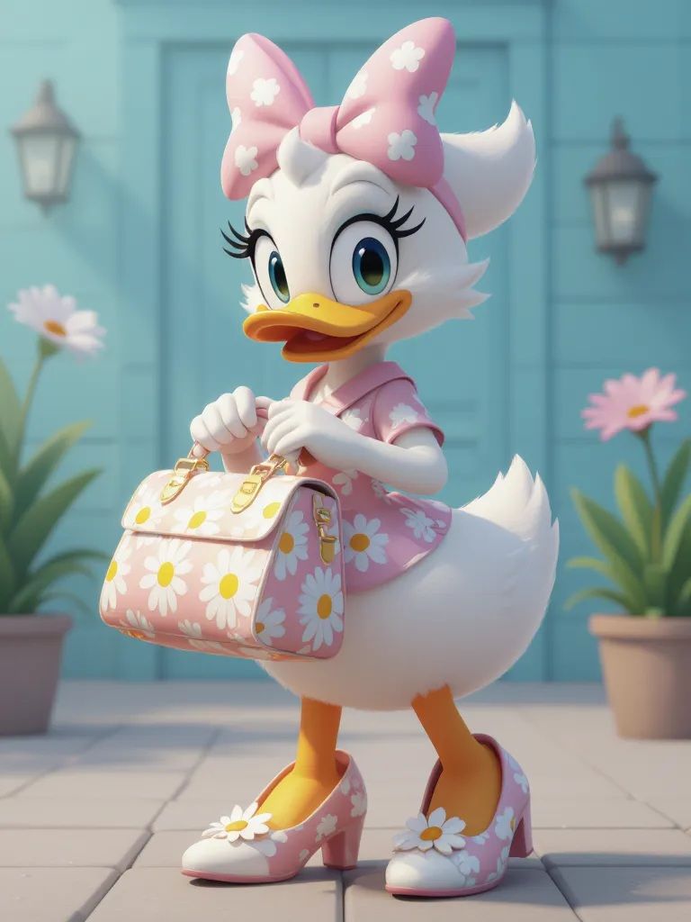 Matching bag and boots - Daisy