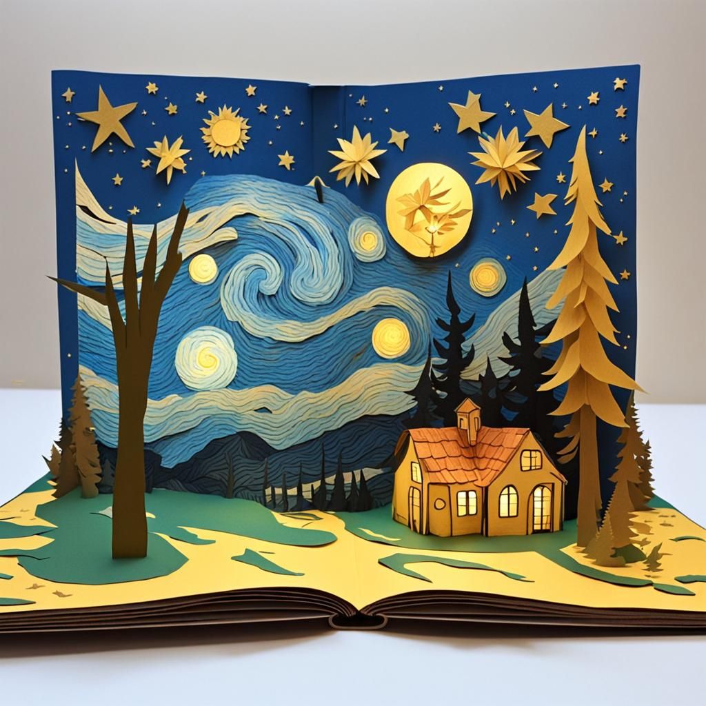 Van Gogh Popup Book