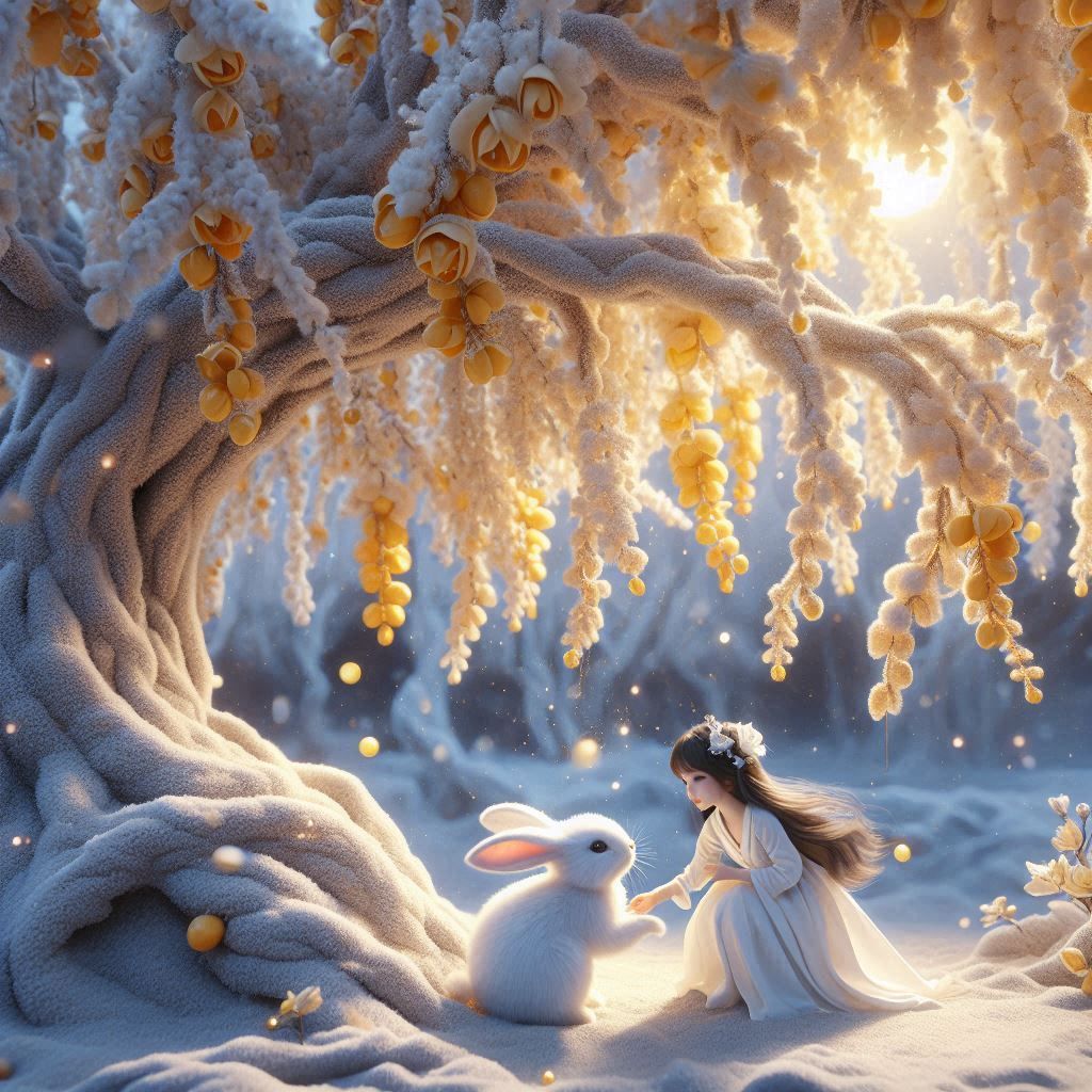 Moon Goddess & Jade Rabbit