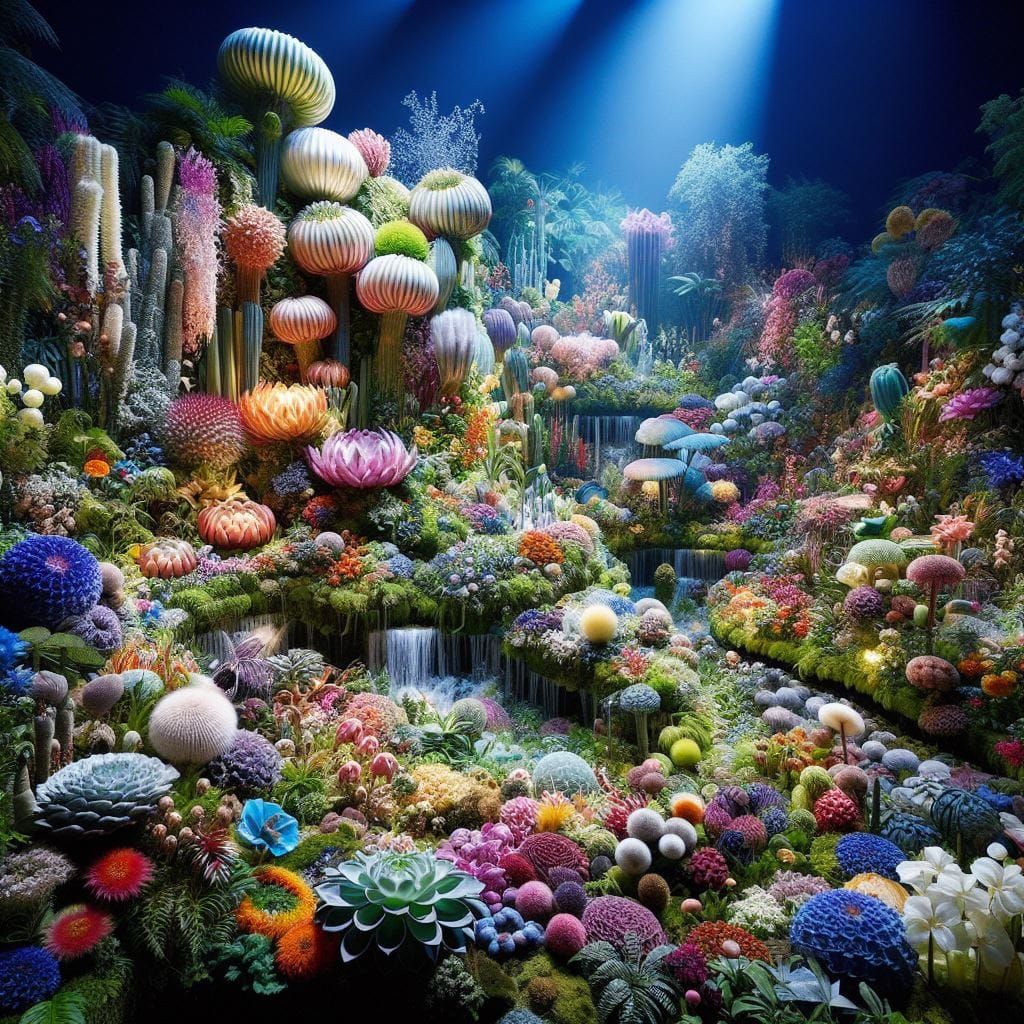 Floral garden