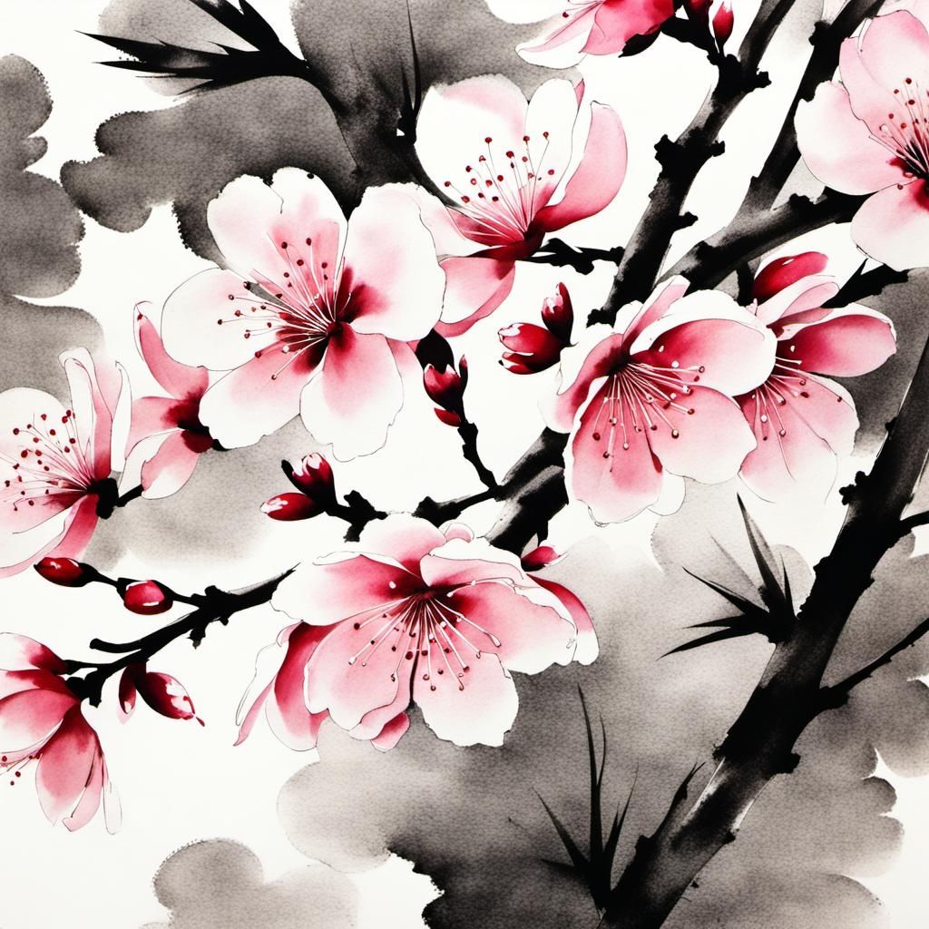 Cherry blossom  by @Gokiburi