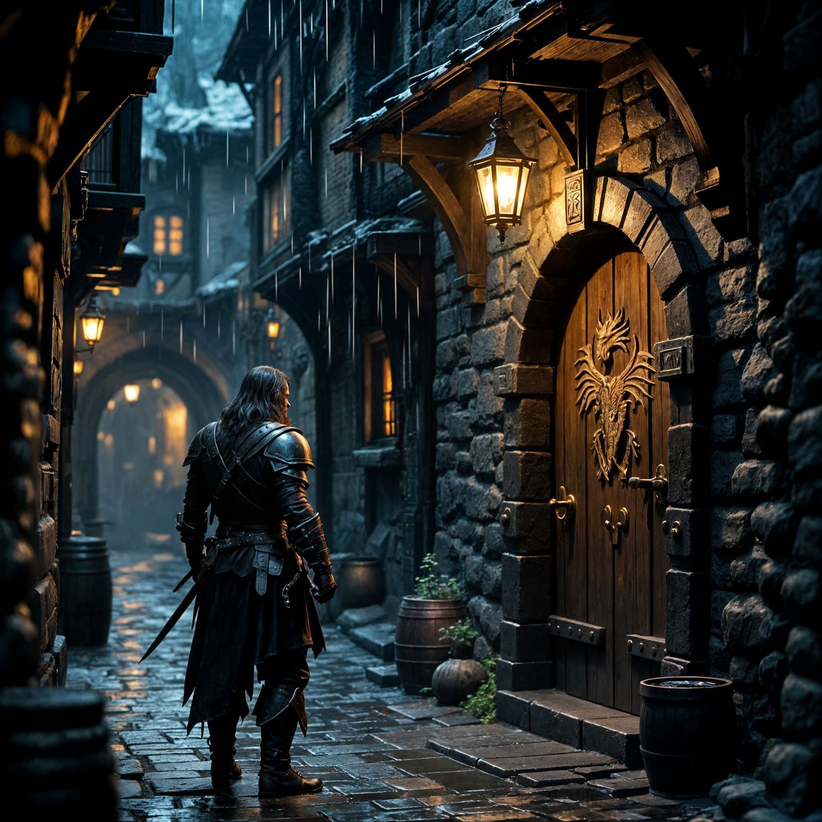 Alleyway   by @Misha