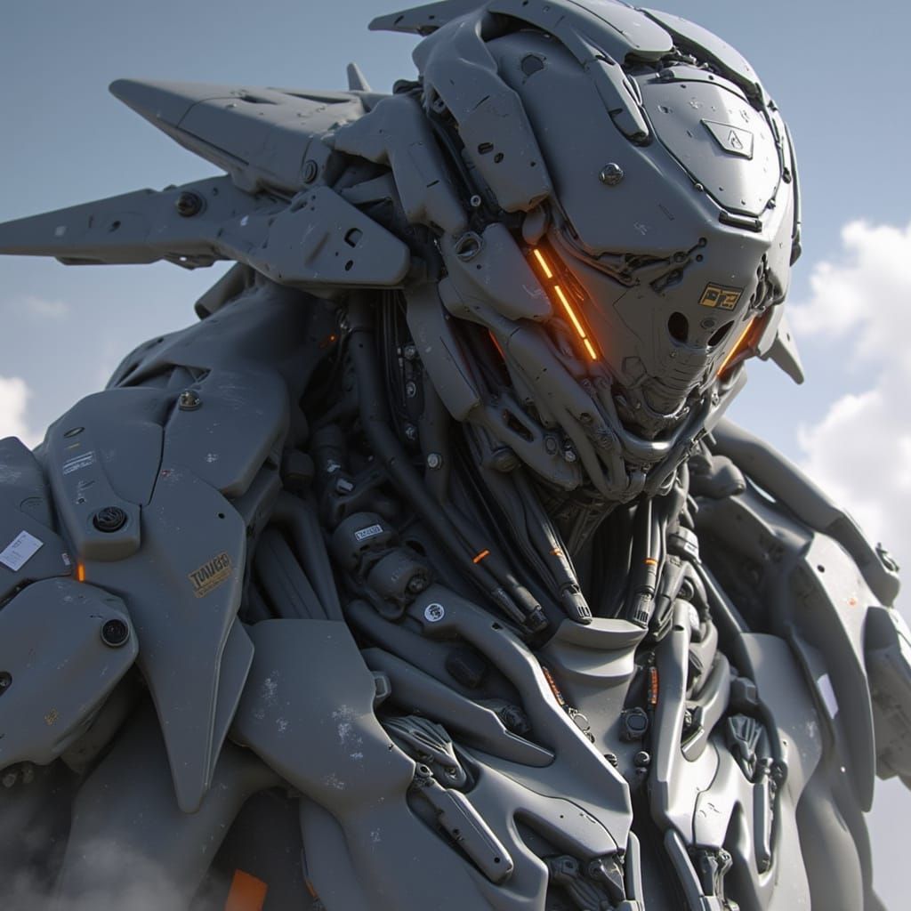 <lora:Predatory Mecha:1.0> Hard surface meh suit