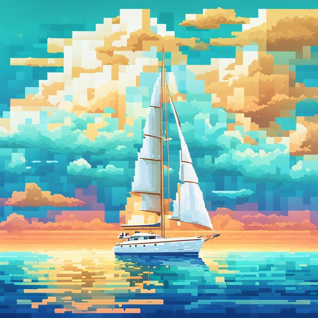 Sailing on ocean   by @KrystofM75