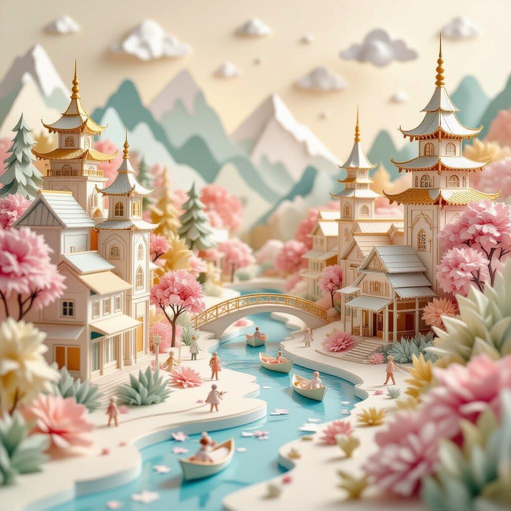 World made of paper   by @Steve Dufour