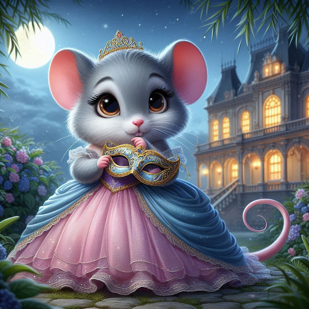 Shy Cinderella Mouse