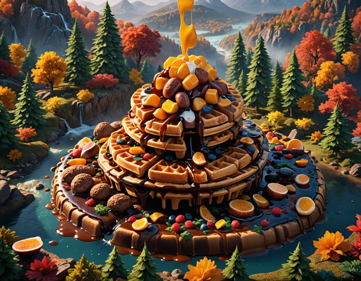 Chocolate Waffle Bay