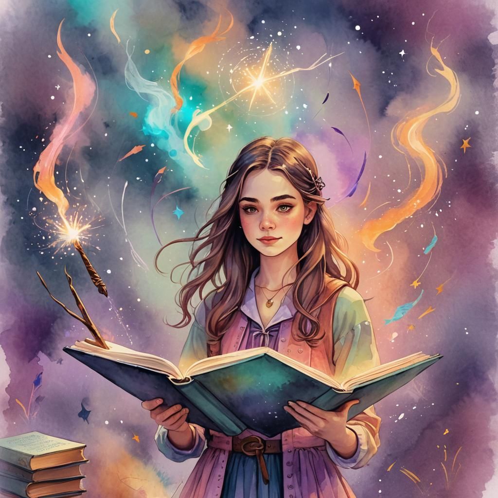 A young Paige with a sketch book, 