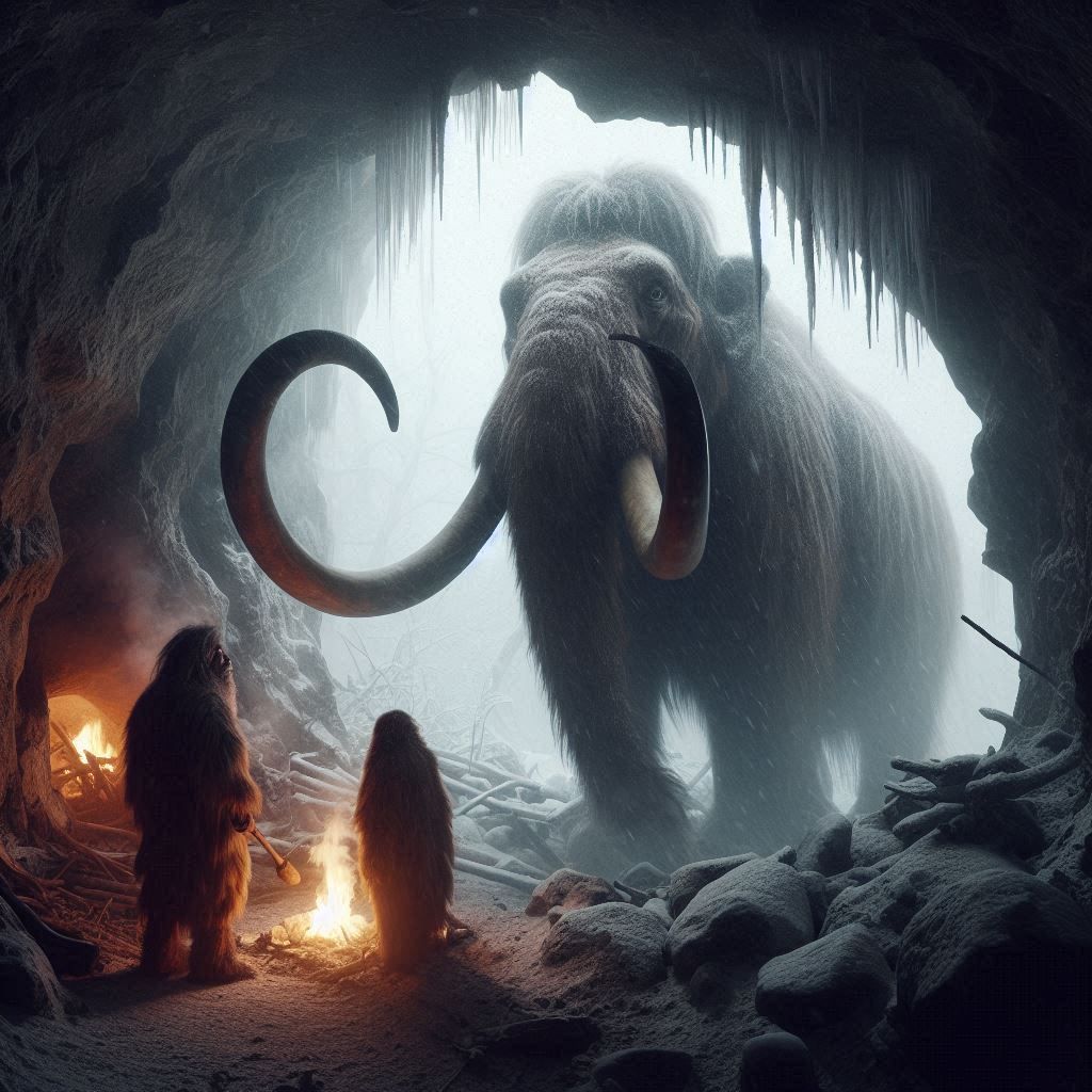 the Neanderthals and the mammoth