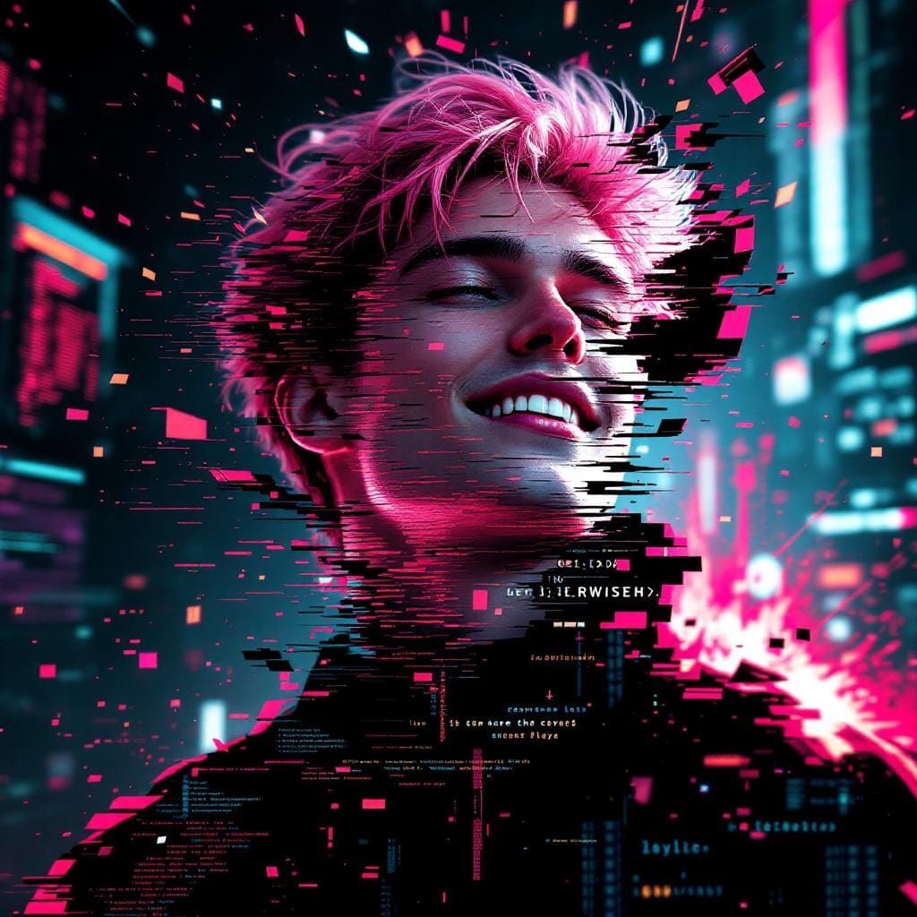 Glitch in the Video Matrix  by @MagisterLudorum