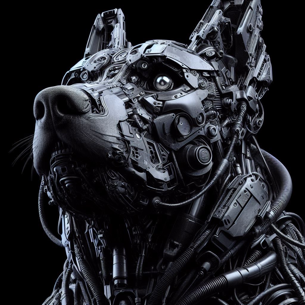 Cyberpunk Dog