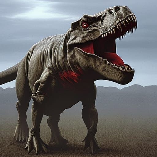 Elmo t-rex