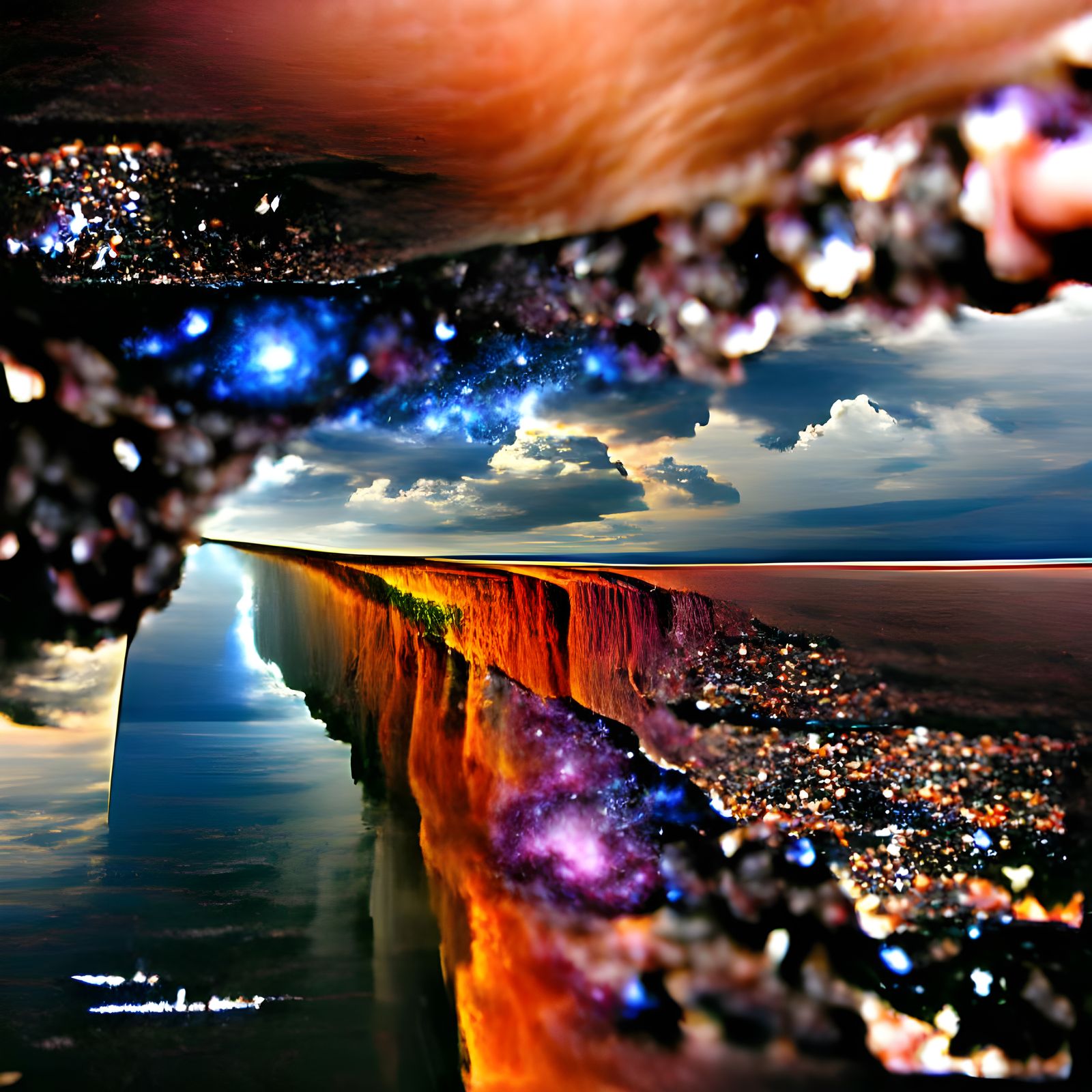 the edge of the universe