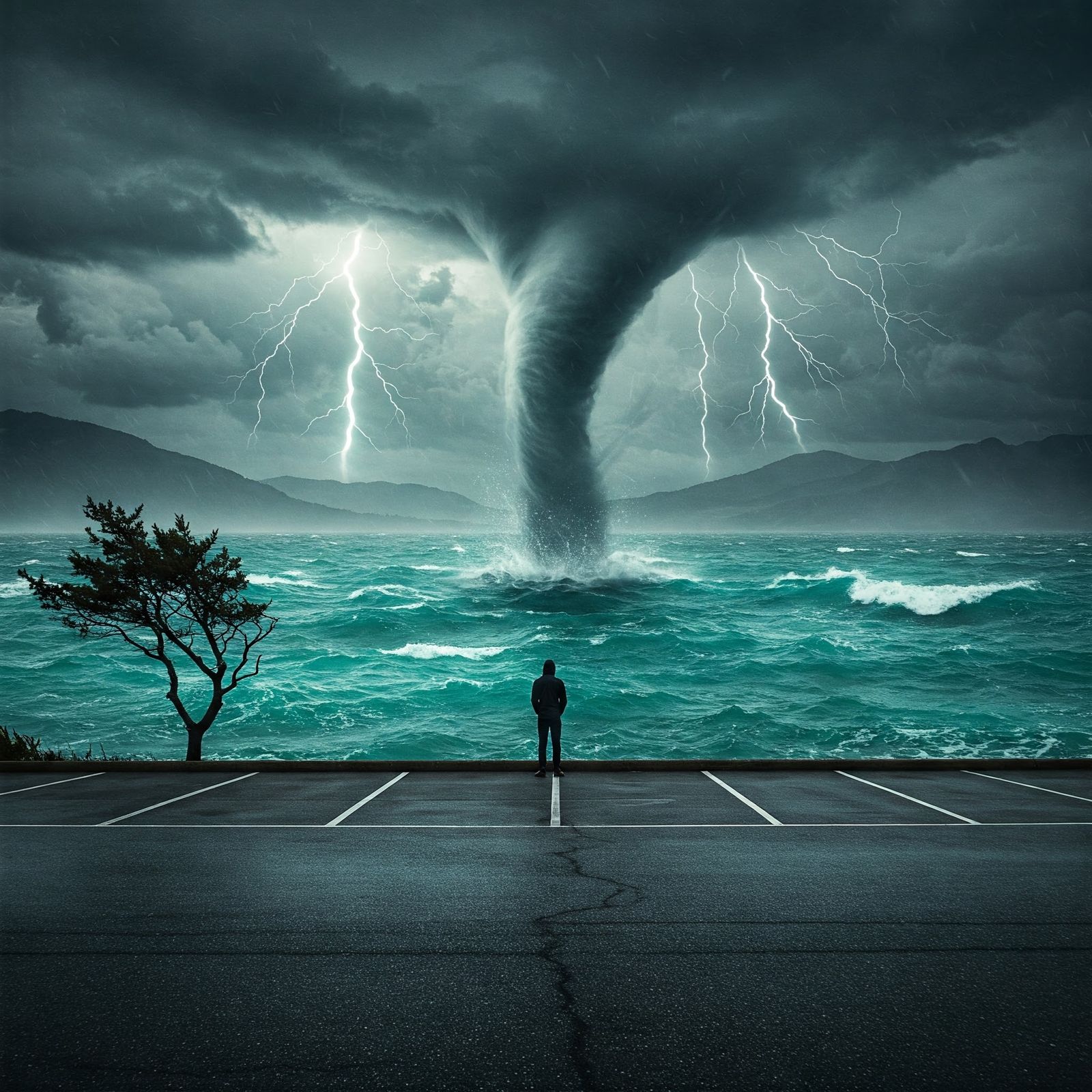 "Alone Against Nature's Fury"