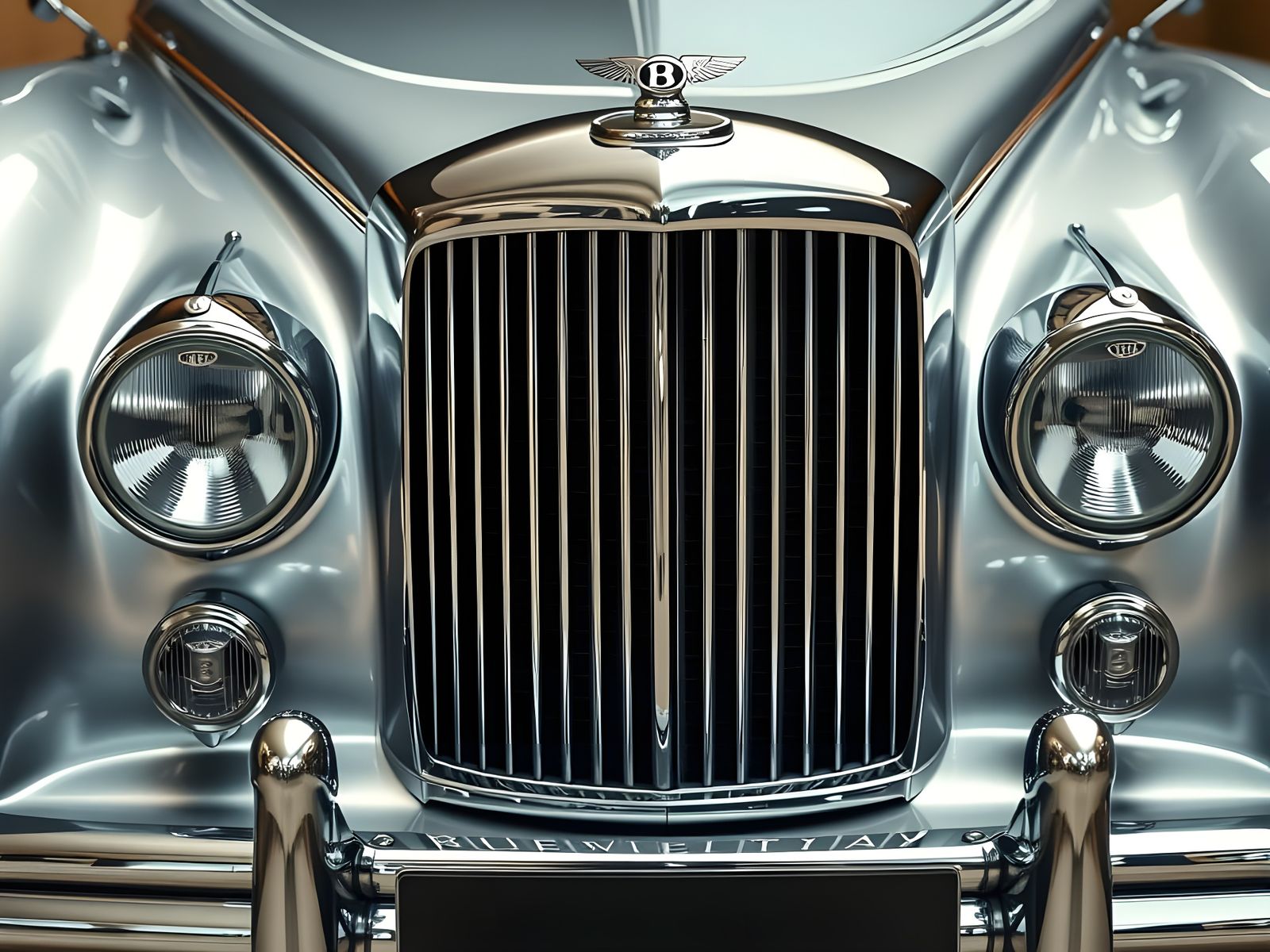 Vintage Bentley Chrome  by @Gary Murakami