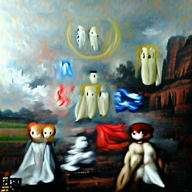 Ghosts of angels and devils