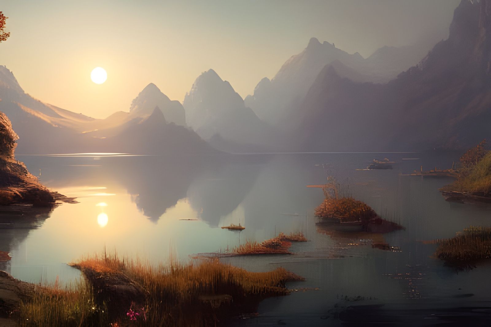 Beautiful lake.