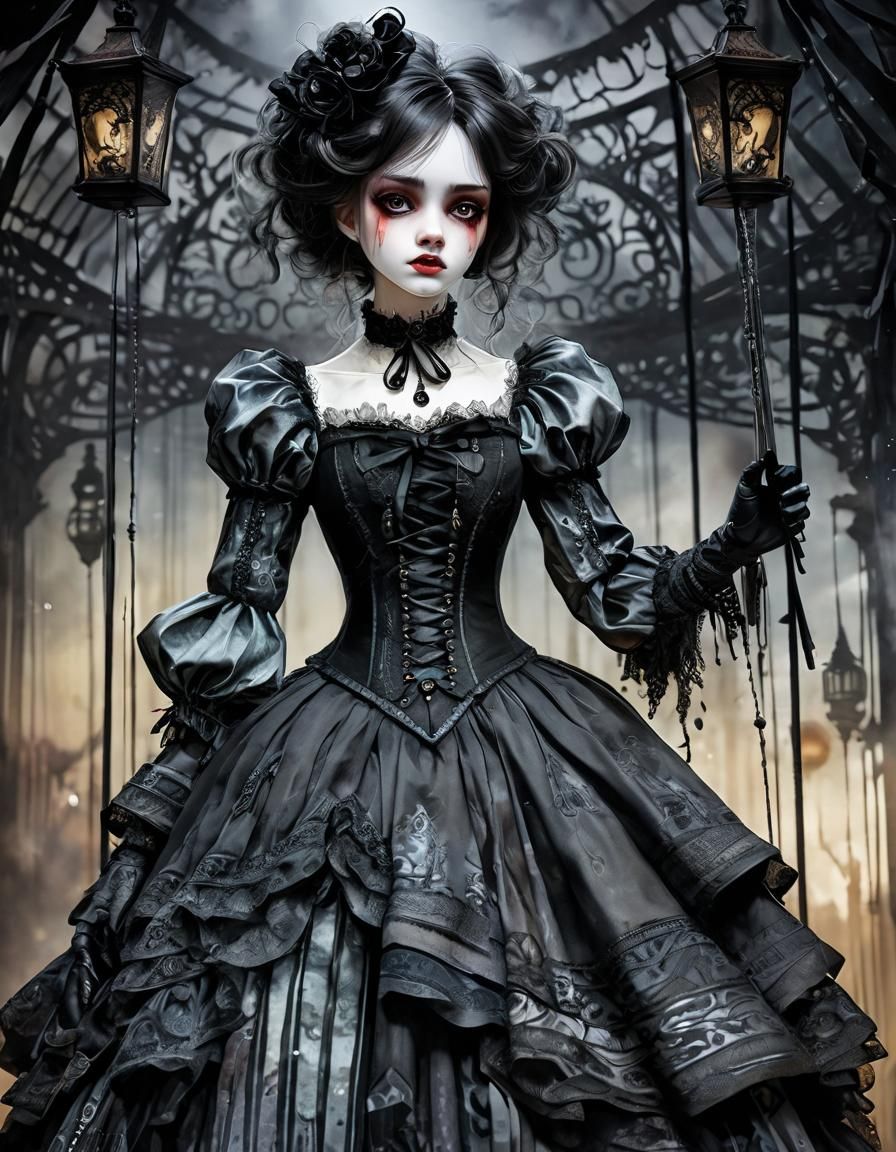 Gothic doll.