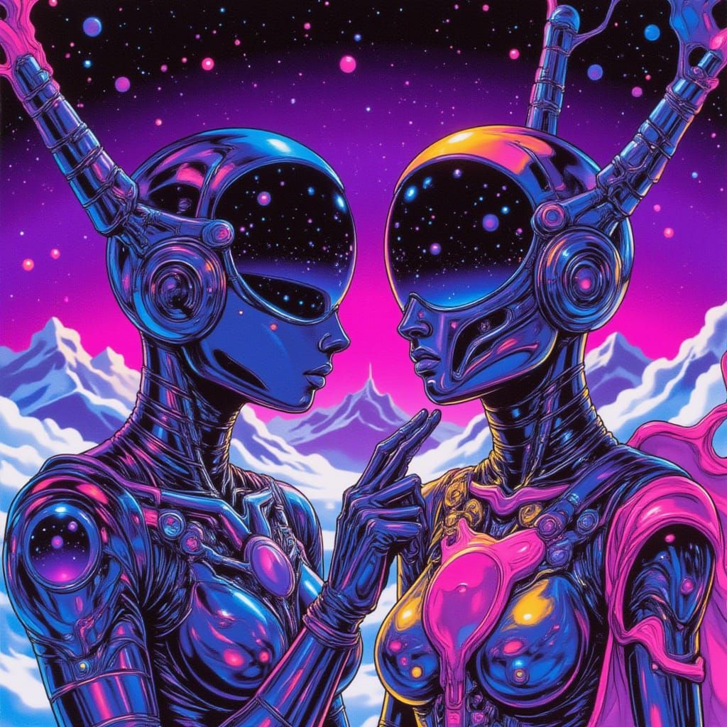 Androids on conversation "I told you"