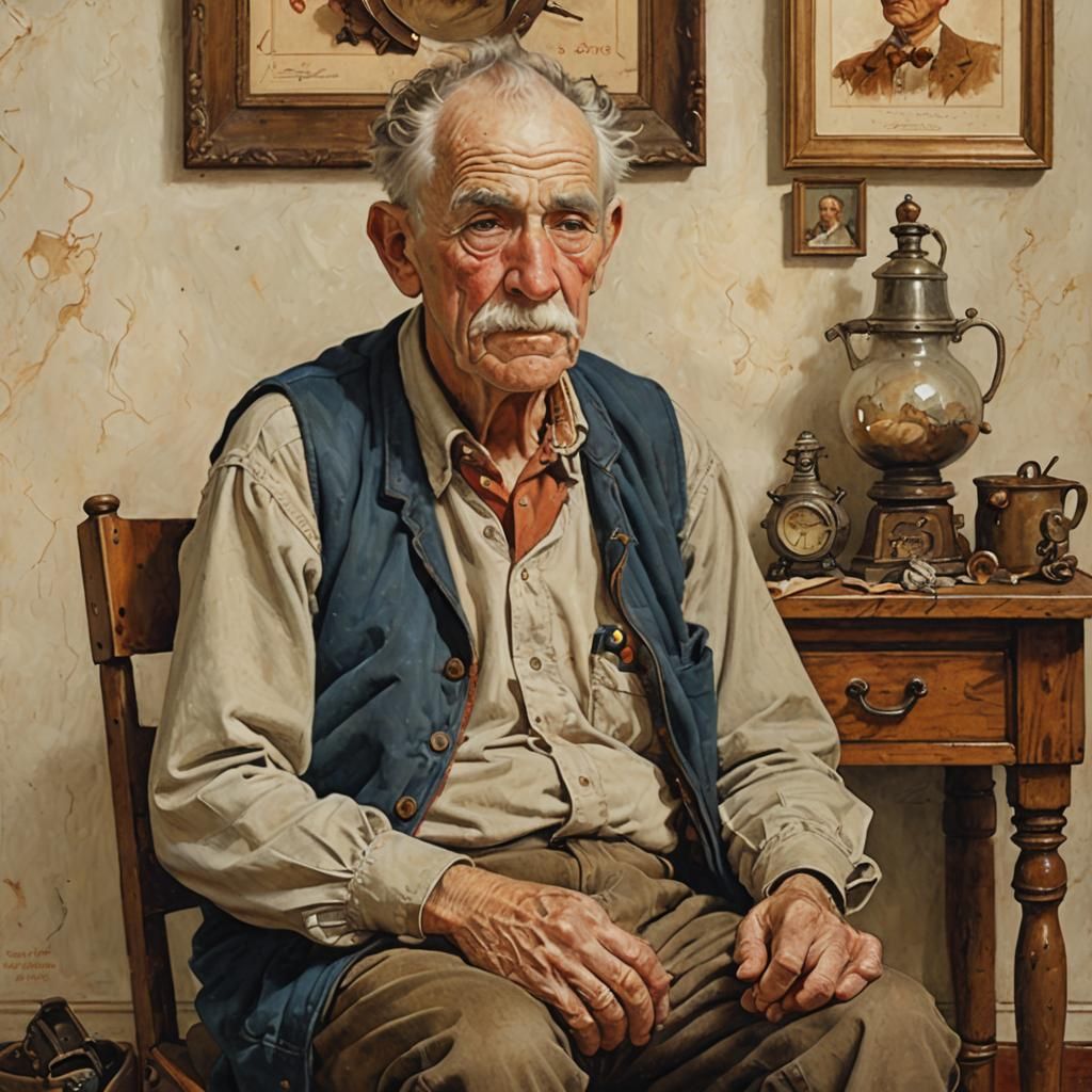 Old Eccentric Man
