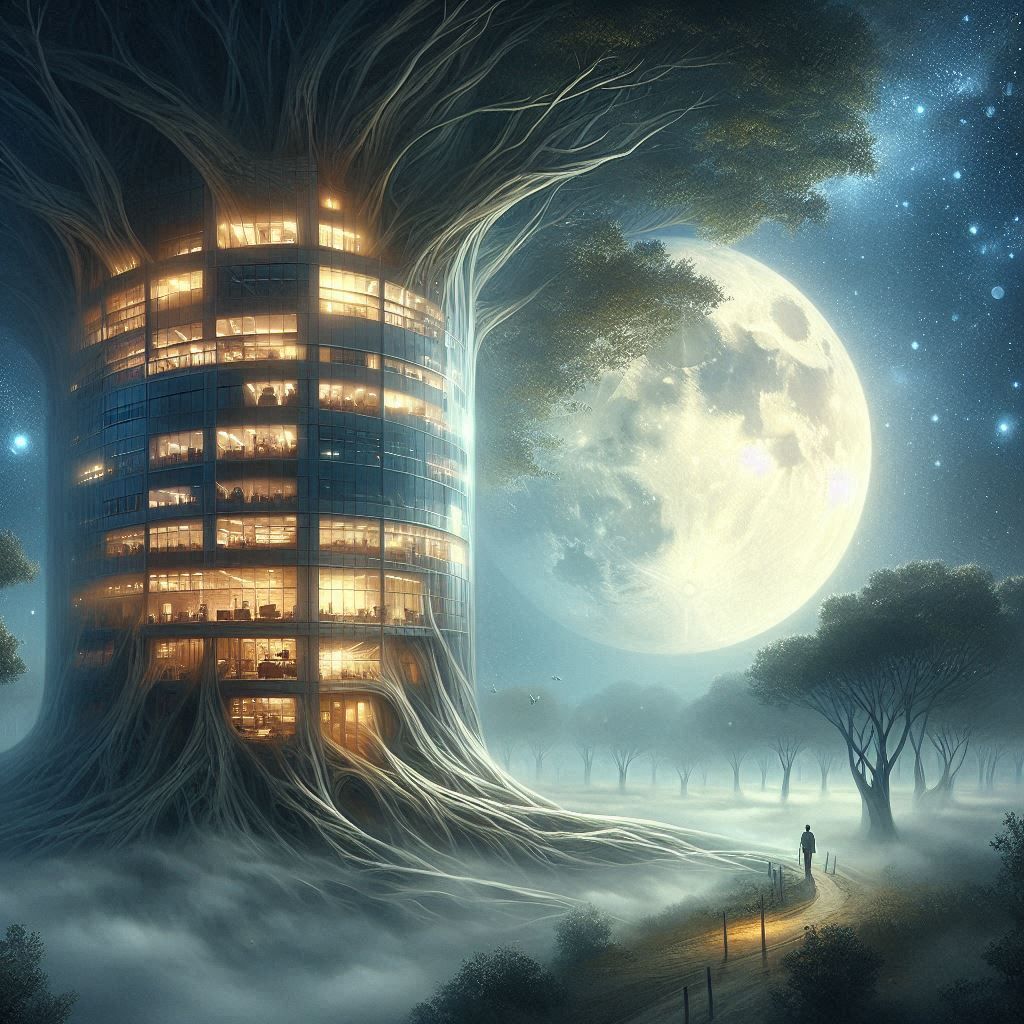 Tree office building