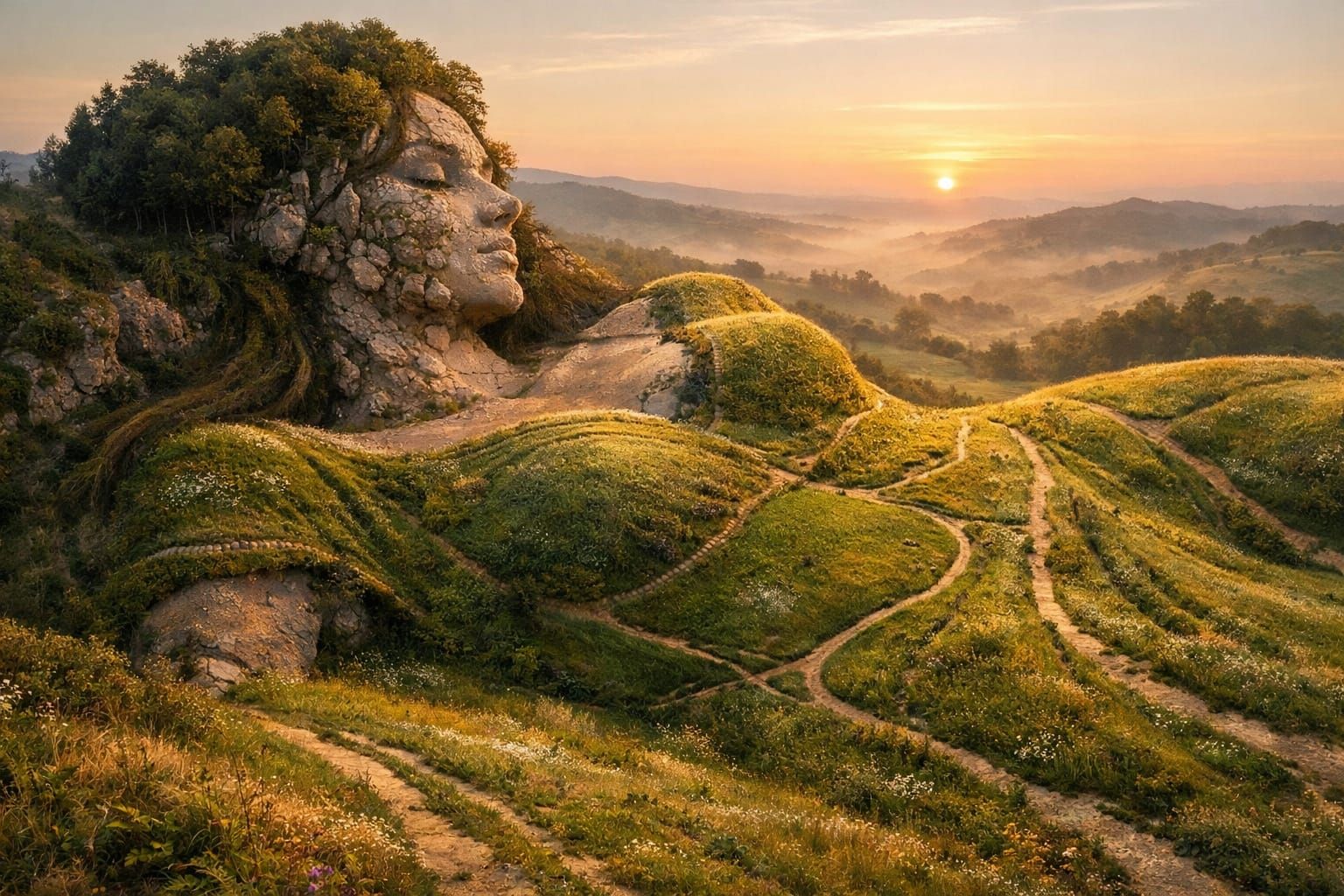 Landscape Maiden  by @undefined