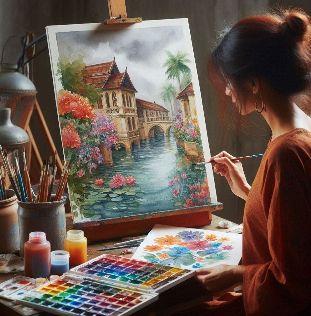 Watercolour Painter 02