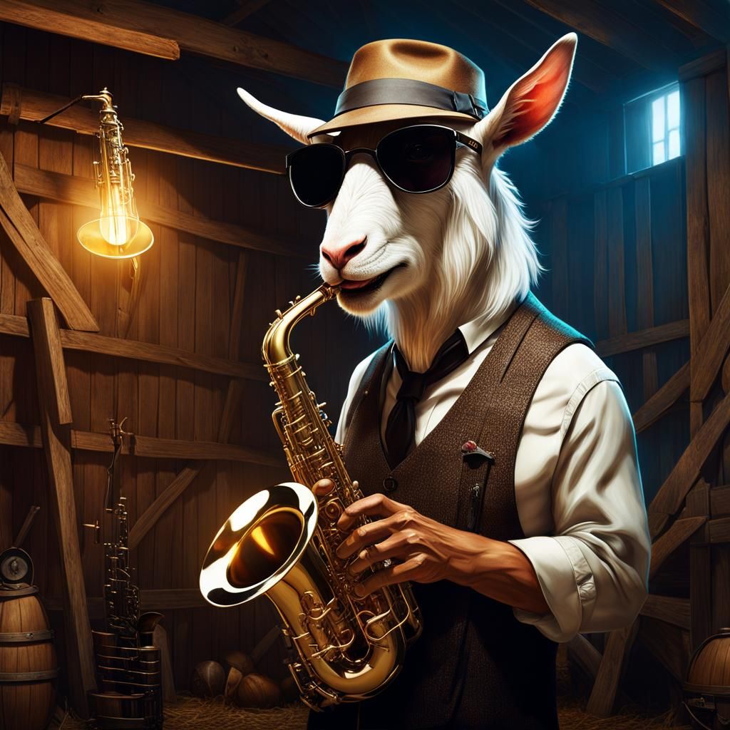 Billy Goat Blues  by @INTERCEDENCE