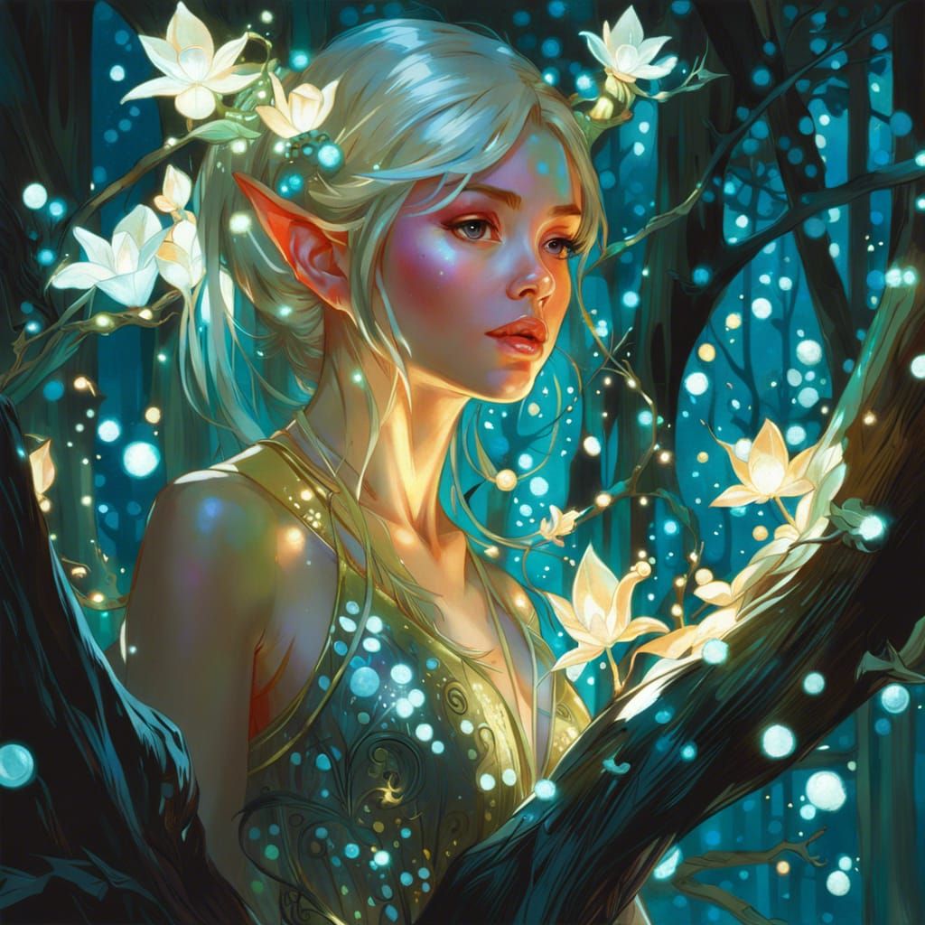 The Forest Elf  by @Shelly
