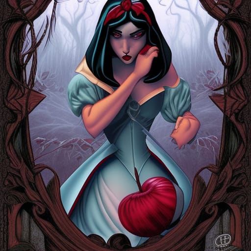 Snow White - AI Generated Artwork - NightCafe Creator