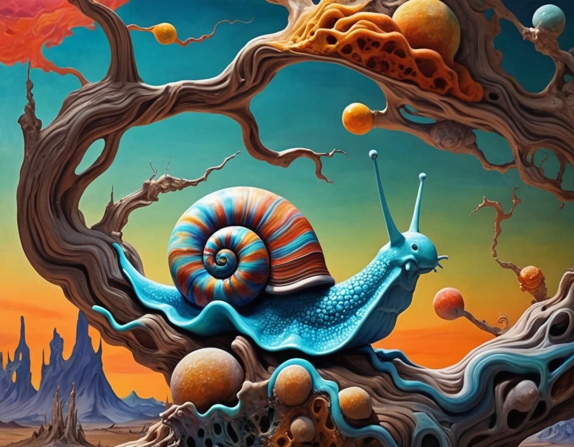 Snail World - AI Generated Artwork - NightCafe Creator