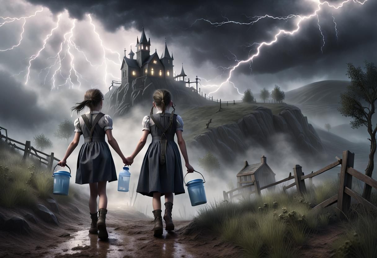 Jack and Jill went up the hill to fetch a pail of water, version ii