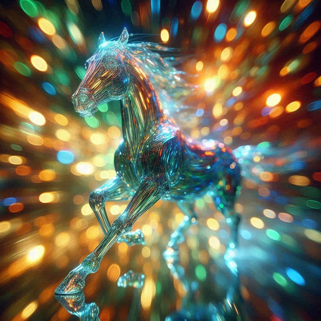 Glass-horse